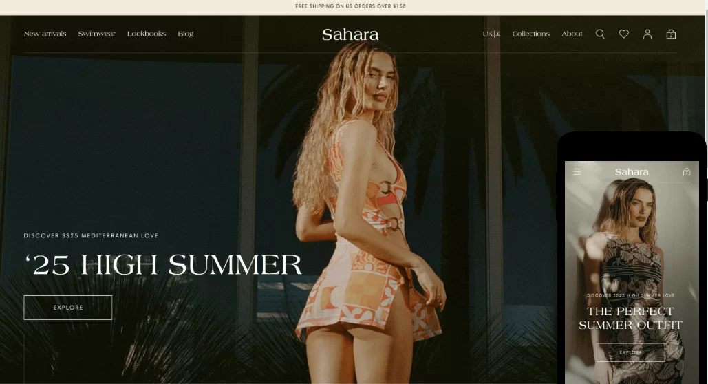 A Feature Rich Theme for Visual Story Telling