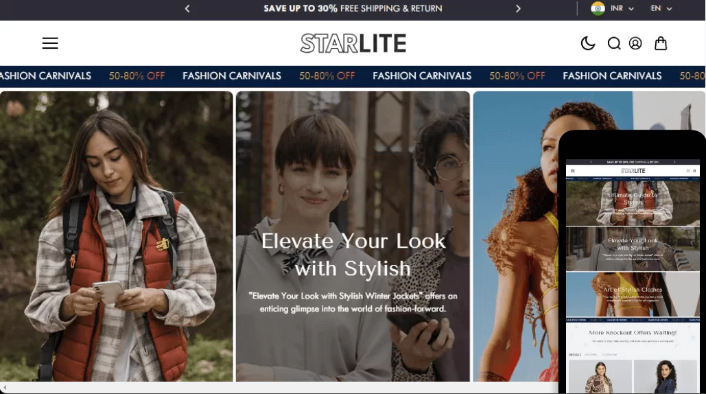 Elevate Your Store with Startlight Elegant