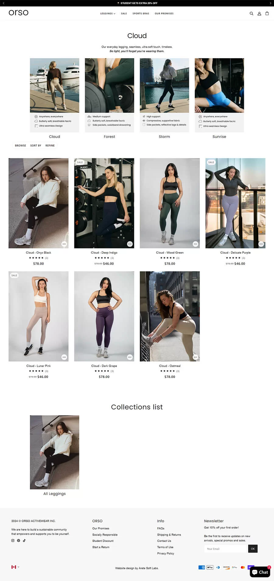 orso cloud legging